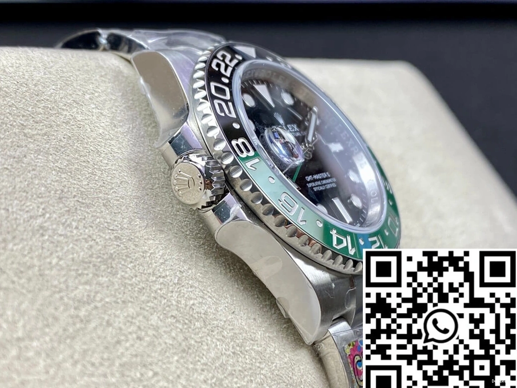 M126720VTNR-0001 Factory II Clean Dial Master GMT Black Rolex 0807